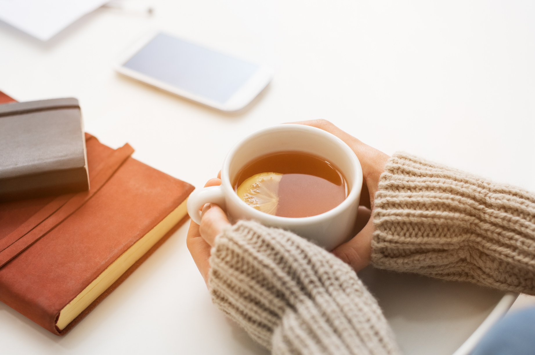 Tea Time in Winter